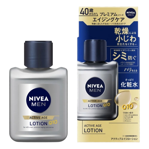 Nivea Men Active Age Lotion қартаюға қарсы премиалды қырынудан кейінгі лосьоны, KAO, 110 мл