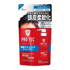 Гелеобразный шампунь против перхоти и зуда, с увлажняющими компонентами "PRO TEC", 230 гр (Сменный блок)