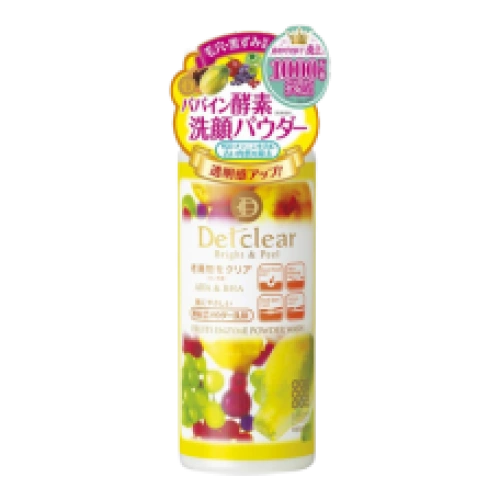 Энзимді пудра "DET Clear Bright & Peel Fruit Enzyme Powder Wash", 75 г
