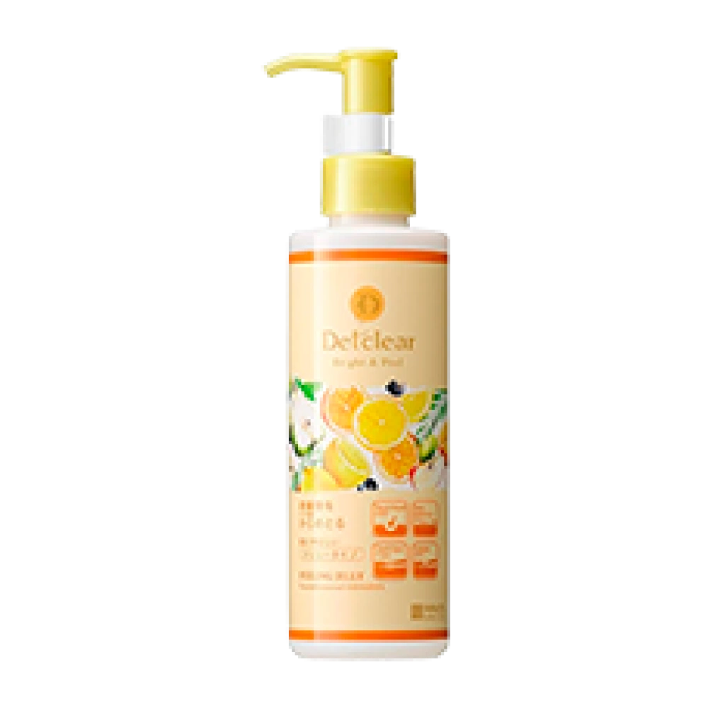 Пилинг-гель с фруктовой кислотой и фруктовым ароматом "Detclear AHA&BHA", 180 мл.