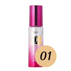 Увлажняющая тональная основа с коэнзимом Q10, коллагеном и керамидами с защитой SPF25/PA++ "Base Makeup Moisture Care Clear Liquid Foundation Q10" , 40 гр 