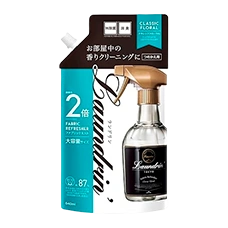 Антибактериальный освежитель для белья "Fabric Mist -  Classic Floral", 640 мл (Сменный блок)