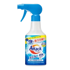 Дезинфицирующая спрей-пена против пятен без флуоресцентных и отбеливающих веществ "Attack Foam Spray Sterilization Plus", 300 мл.