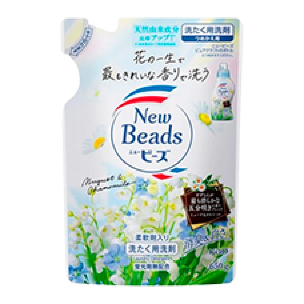Жидкое средство для стирки "New Beads Pure Craft", 650 гр. (Запасной блок)
