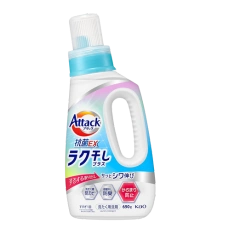 Гель для стирки и легкого разглаживания "Attack - Raku", 690 гр.