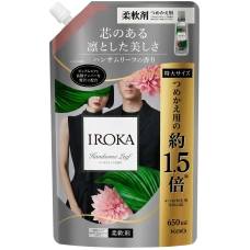 Кондиционер для белья "IROKA", 650 мл. (Запасной блок)
