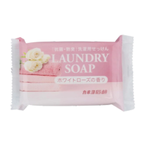 Ақ раушан хош иісі бар дақ кетіргіш сабын "Laundry Soap", 135 г