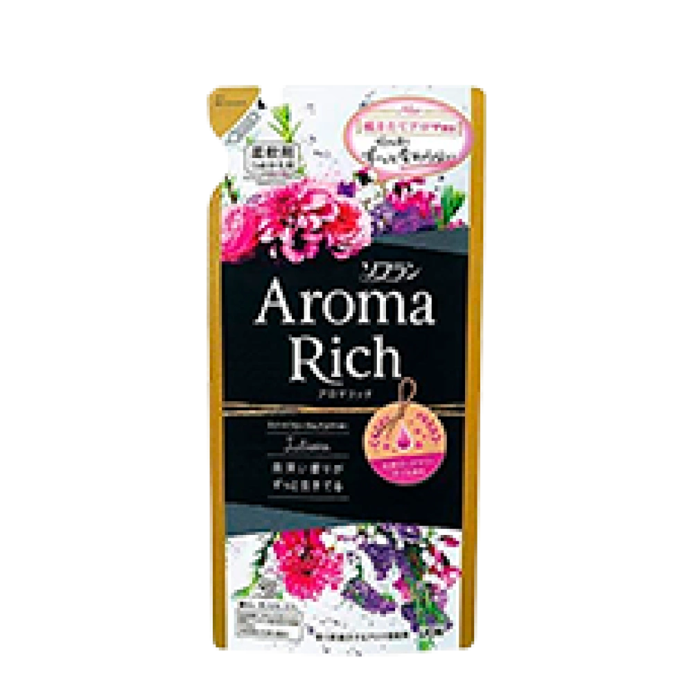 Кондиционер для белья "Soflan Aroma Rich", 400 мл (Сменный блок)