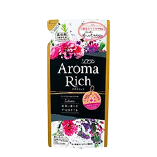 Киімге арналған кондиционер "Soflan Aroma Rich", 400 мл (Қайта толтыру блогы)