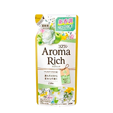 Кондиционер для белья "Soflan Aroma Rich", 400 мл (Сменный блок)