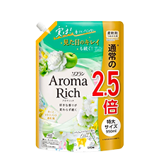 Кондиционер для белья "Soflan Aroma Rich", 950 мл (Сменный блок)
