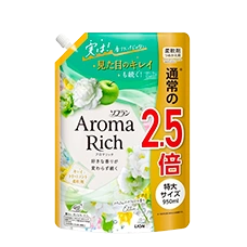 Кондиционер для белья "Soflan Aroma Rich", 950 мл (Сменный блок)
