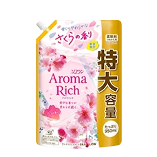 Кондиционер для белья "Soflan Aroma Rich", 950 мл (Сменный блок)