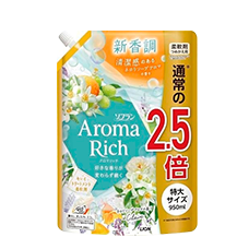 Кондиционер для белья "Soflan Aroma Rich", 950 мл (Сменный блок)