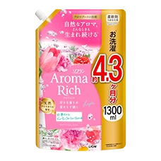 Кондиционер для белья "Soflan Aroma Rich", 1300 мл (Сменный блок)