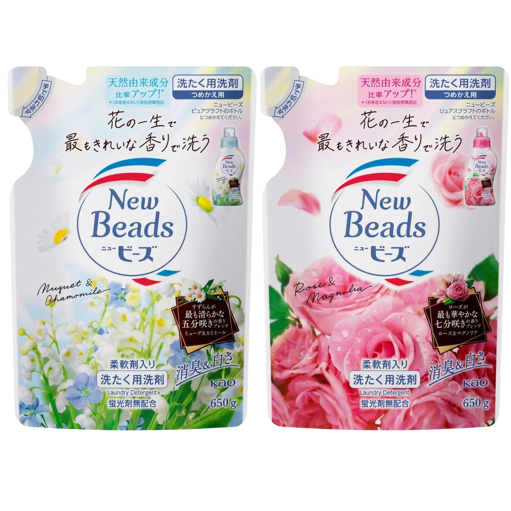 Жидкое средство для стирки "New Beads Pure Craft", 650 гр. (Запасной блок)