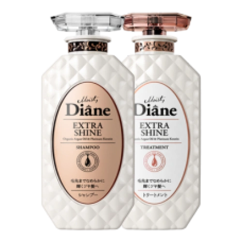  Шампунь + кондиционер жинағы "Diane Perfect Beauty - Extra Shine", 450 мл. + 450 мл.