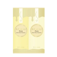 Пробник шампунь + тритмент "Pixie Moist Silky" увлажнение и восстановление, 10 гр. + 10 гр. 