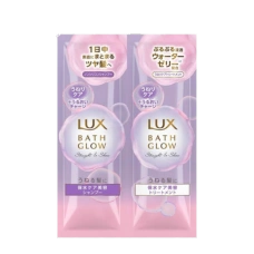 Пробник шампунь + тритмент "LUX Bath Glow - Straight & Shine" для гладкости и блеска волос, 10 гр. + 10 гр.