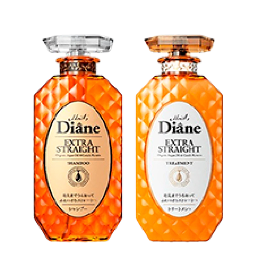 Набор (шампунь + тритмент) "Diane Perfect Beauty - Extra Straight",  450 мл. + 450 мл.
