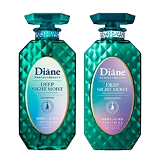 Набор (шампунь + тритмент) для глубокого ночного увлажнения "Diane Perfect Beauty Deep Night Moist", 400мл + 400мл
