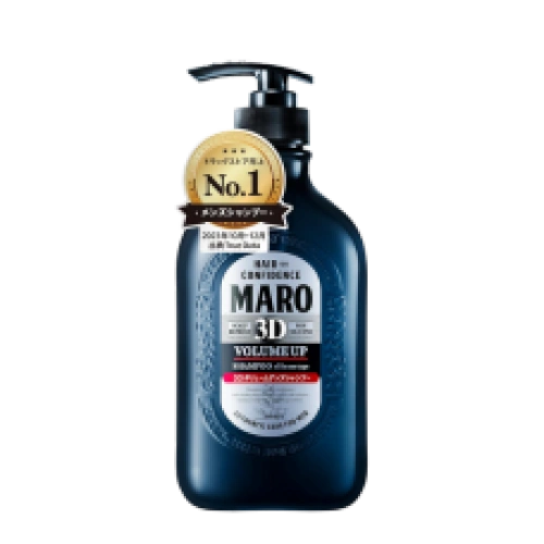Ерлерге арналған көлем мен сәндеуге арналған силиконсыз сусабын "MARO 3D Volume Up Shampoo EX", 460 мл.