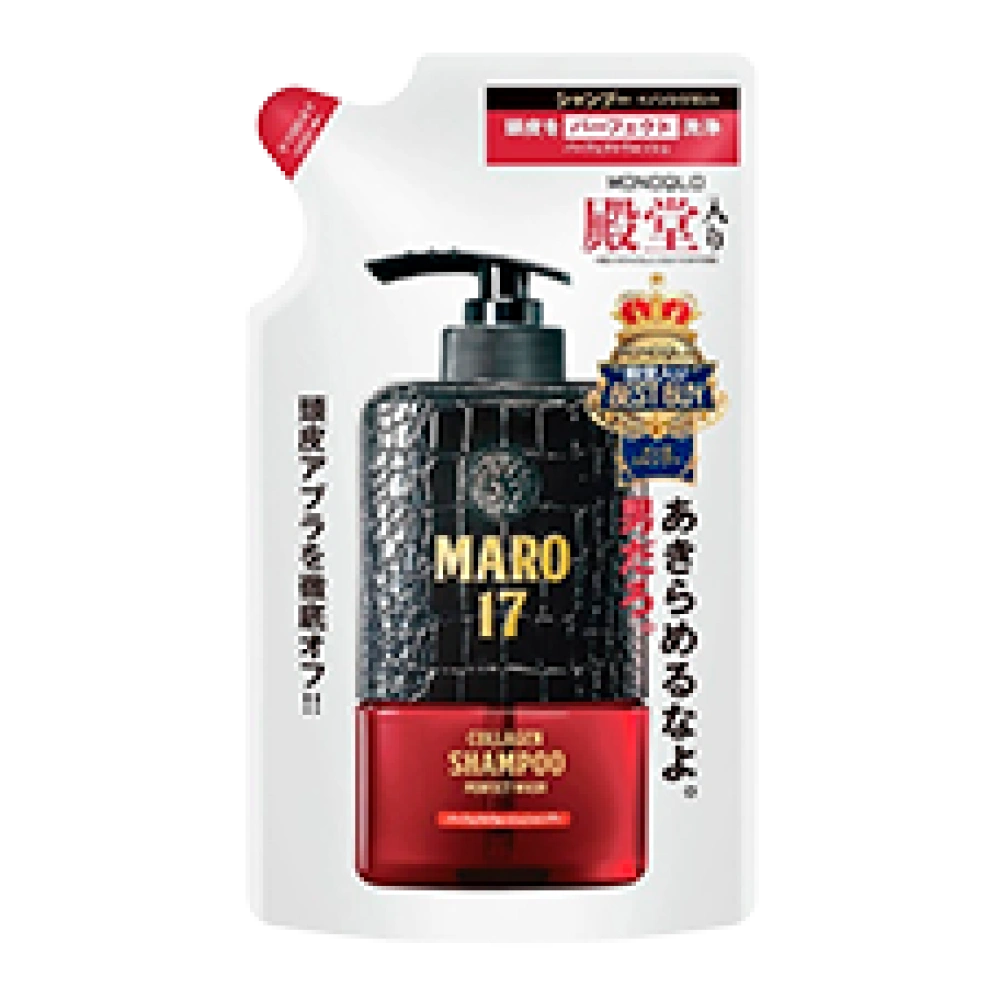Шампунь для жирной кожи головы "MARO17 Collagen Shampoo Perfect Wash", 300 мл. (Сменный блок)