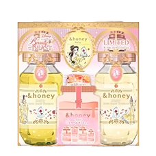 Набор (шампунь + тритмент + пробник) "Melty Moist Repair (Beauty and the Beast)", 440 мл. + 445 мл. + 10 мл. + 8 мл. + 10 мл. + 3 мл.