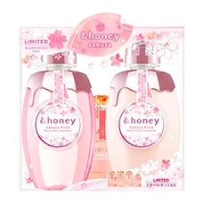 Набор (шампунь + тритмент + пробники) "Sakura Pixie Moist Silky", 440 мл. + 440 мл. + 10 мл. + 8 мл. + 10 мл. + 3 мл.