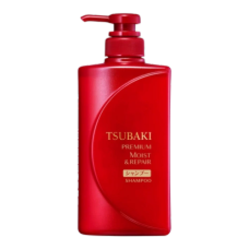 Премиум сыныпты ылғалдандырғыш сусабын "Tsubaki Premium Moist Shampoo", 490 мл.