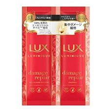 Дорожный набор (шампунь + кондиционер) "LUX LUMINIQU - Damage Repair", 10 гр + 10 гр 