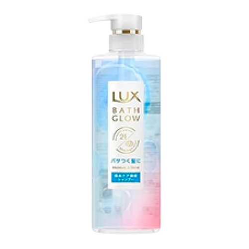 “LUX Bath Glow Moisture & Shine” — 24 түрлі аминқышқылдары, тремелла саңырауқұлағының сығындысы, түймедақ суы және розмарин сығындысы бар ылғалдандыратын және жылтыр беретін сусабын, 490 г