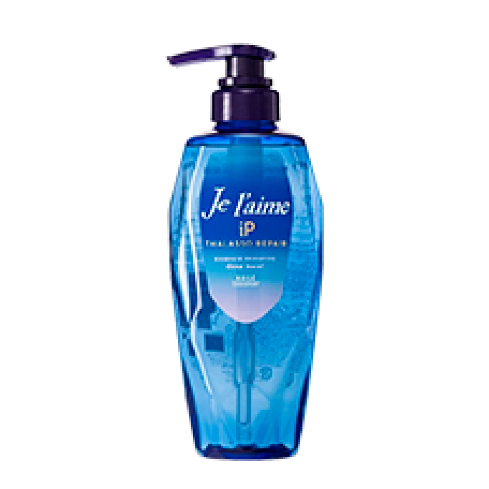 Восстанавливающая сыворотка-шампунь без силикона с iP-коллагеном "Je Laime Thalasso Repair Essence Shampoo Deep Moist", 480 мл 