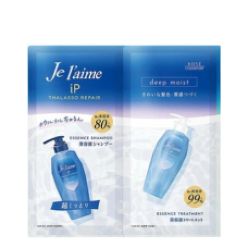 Сусабын + тритмент "Je Laime Thalasso Repair Essence Shampoo+Treatment Deep Moist", 10 мл + 10 мл