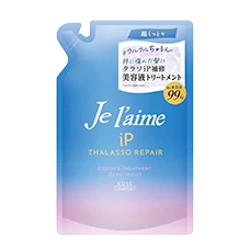 Восстанавливающая сыворотка-тритмент с iP-коллагеном  "Je Laime Thalasso Repair Essence Treatment Deep Moist", 340 мл (Сменный блок)