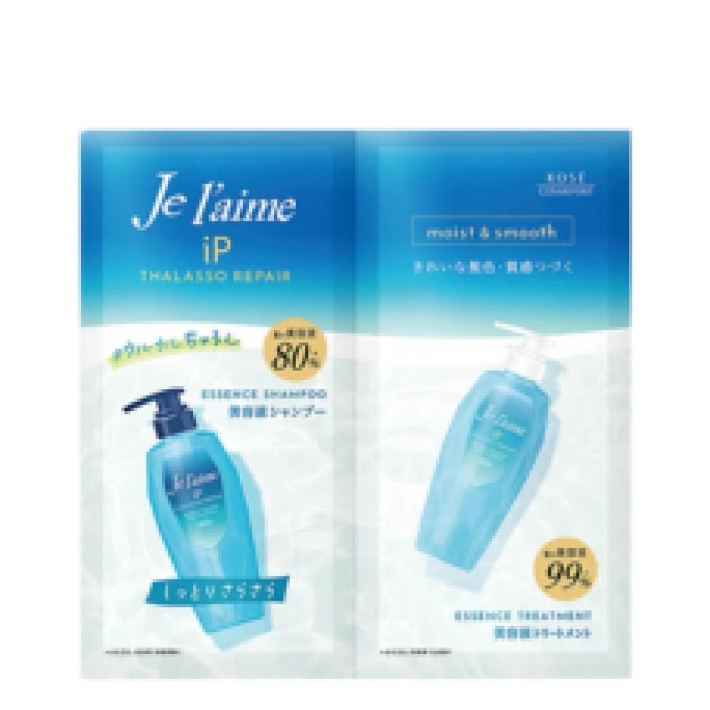 Шампунь + тритмент "Je Laime Thalasso Repair Essence Shampoo+Treatment Moist & Smooth", 10 мл + 10 мл