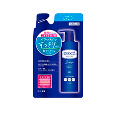 Шампунь для волос от неприятных возрастных запахов "Deoсo Scalp Care Shampoo", 285 мл (Сменный блок)