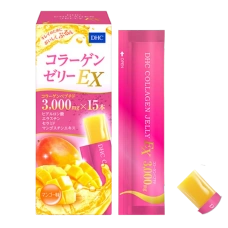 Коллагеновое желе с гиалуроновой кислотой,  эластином, церамидами и экстрактом мангустина  «Collagen Jelly EX 3000», 15 шт.