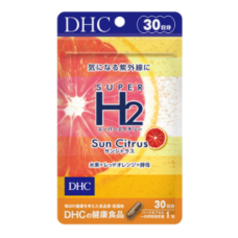 Косметическая добавка водород + защита от УФ «Super H2 Sun Citrus»,  курс на 30 дней