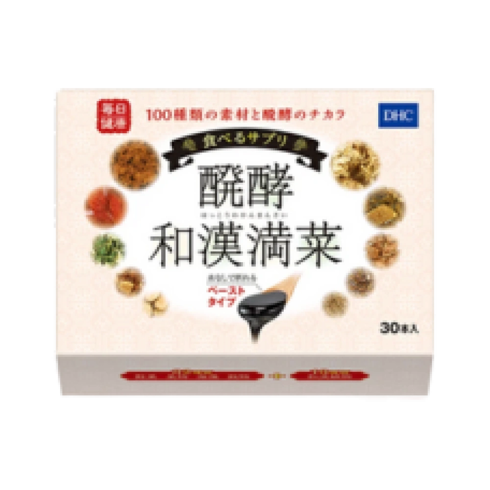 Ферментированная паста «DHC Eatable Supplement Fermented Wakan Mansai», 3 гр х 30 саше
