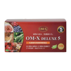 OM-X Deluxe 5 — ферментированная пищевая добавка с лактобактериями, 100 капсул