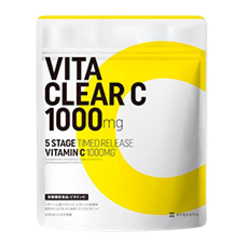 Комплексная добавка 5 типов витамина С "Vita Clear C 1000 мг", 90 капсул, 30 дней