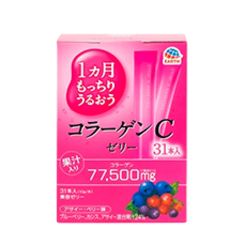 Коллагенді асаи мен жидек дәмді желе "Collagen C Jelly", 31 таяқша