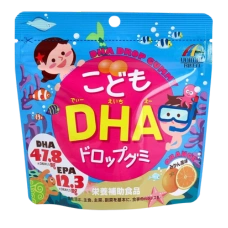 Детские жевательные витамины со вкусом мандарина и апельсина "DHA/EPA", 90 шт.