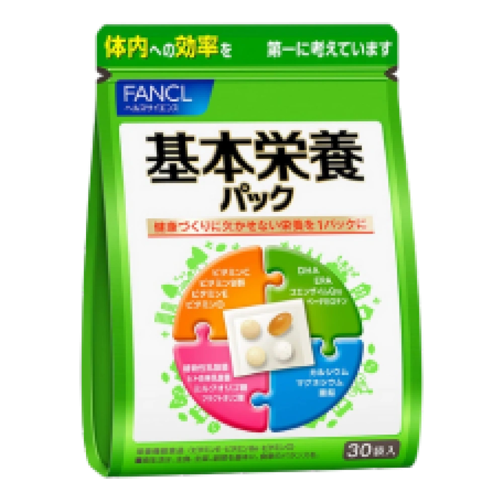 Комплекс витаминов и минералов "Basic Nutrition Pack Fancl", 30 саше