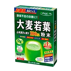 Натуральный ячменный напиток аодзиру "Omugi Wakaba" Yamakan, 3 гр х 44 саше