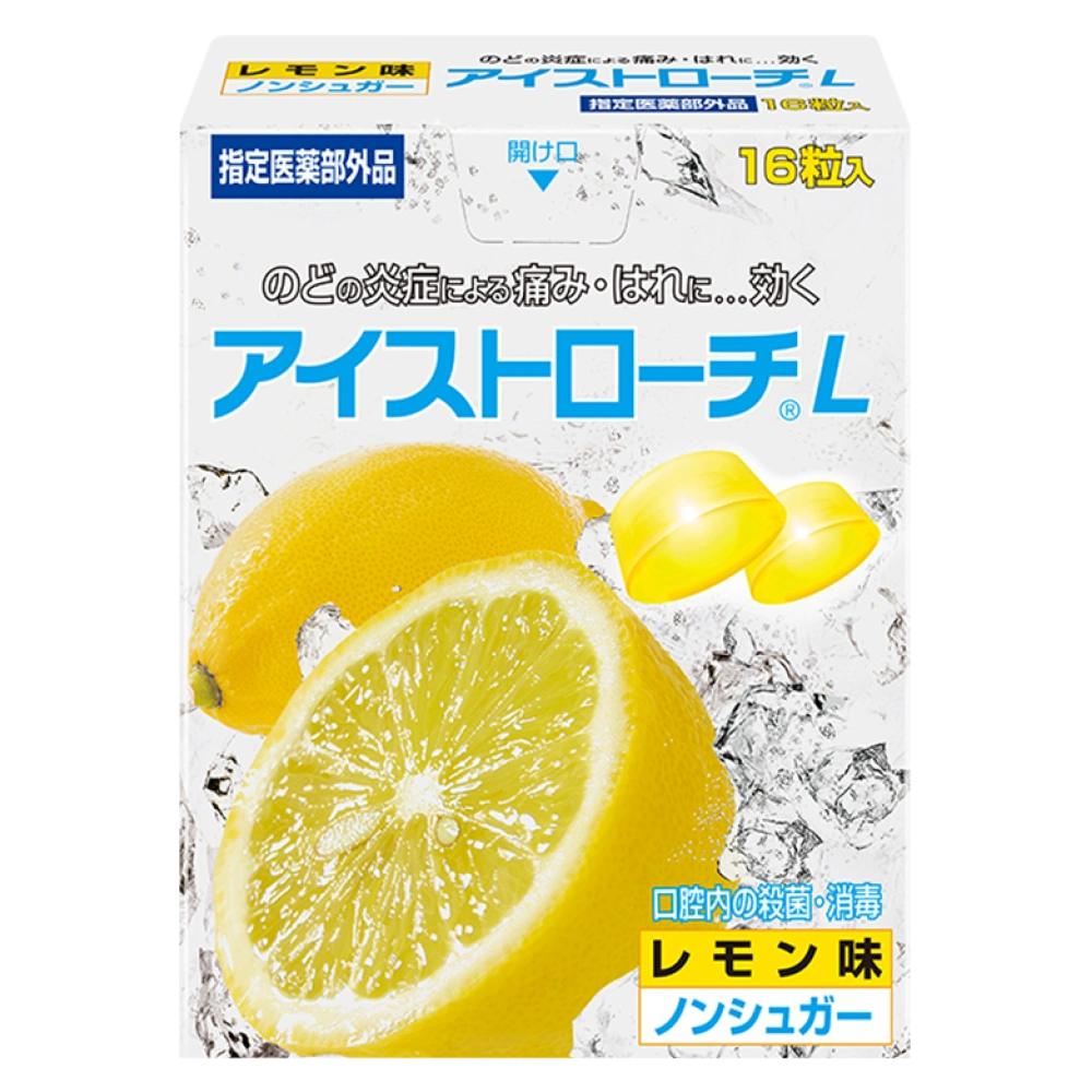 Пастилки без сахара при боли, отеке и воспалении горла "Ice Lozenge", 16 шт