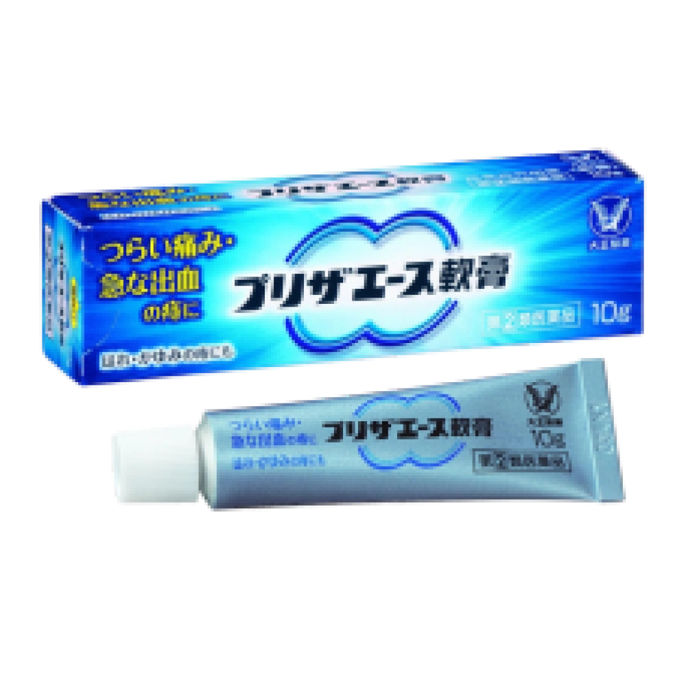 Мазь для наружного применения при геморрое при сильных кровотечениях или сильной боли "Preza Ace Ointment", 10 гр.