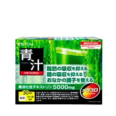 Аодзиру "Metapro" с хлореллой, шелковицей и декстрином, 30 саше