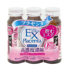 Бьюти-добавка "Эликсир красоты - EX Placenta" с экстрактом плаценты, 3 х 50 мл.